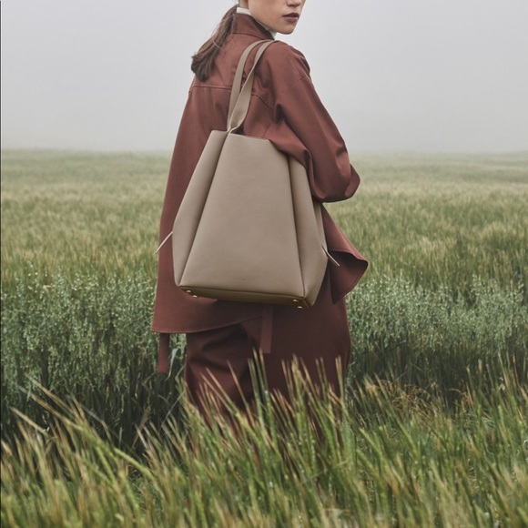 Polene Le Cabas bag. NWT. Beautiful taupe color. - Picture 2 of 12